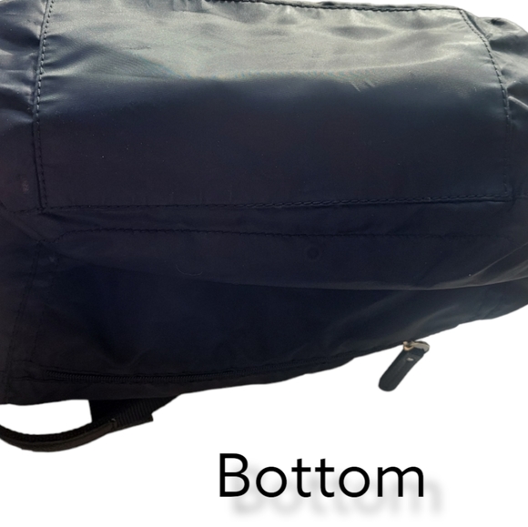 Franco Sarto Black Canvas Shoulder Bag - Picture 9 of 10